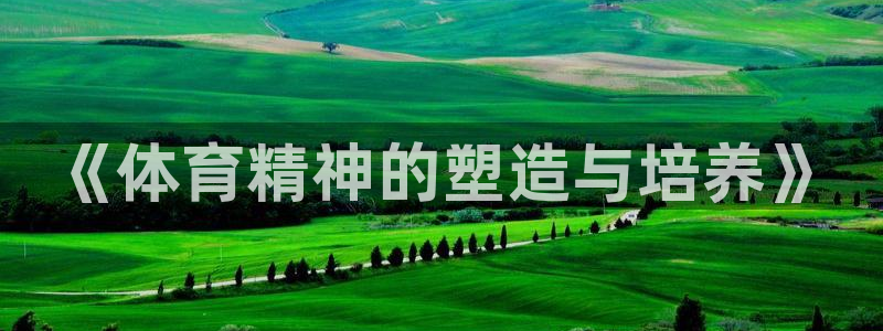 《体育精神的塑造与培养》