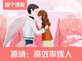 源靖《高效率嫁人系列课》完整版