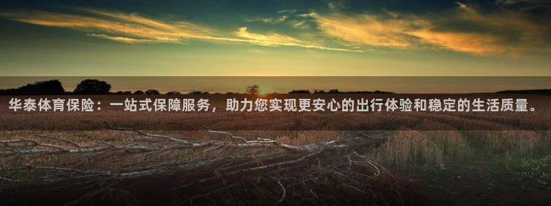 华泰体育保险：一站式保障服务，助力您实现更安心的出行体验和稳定的生活质量。